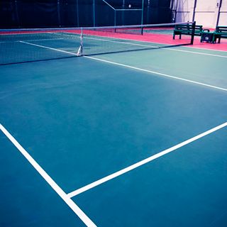 pintura cancha de tenis